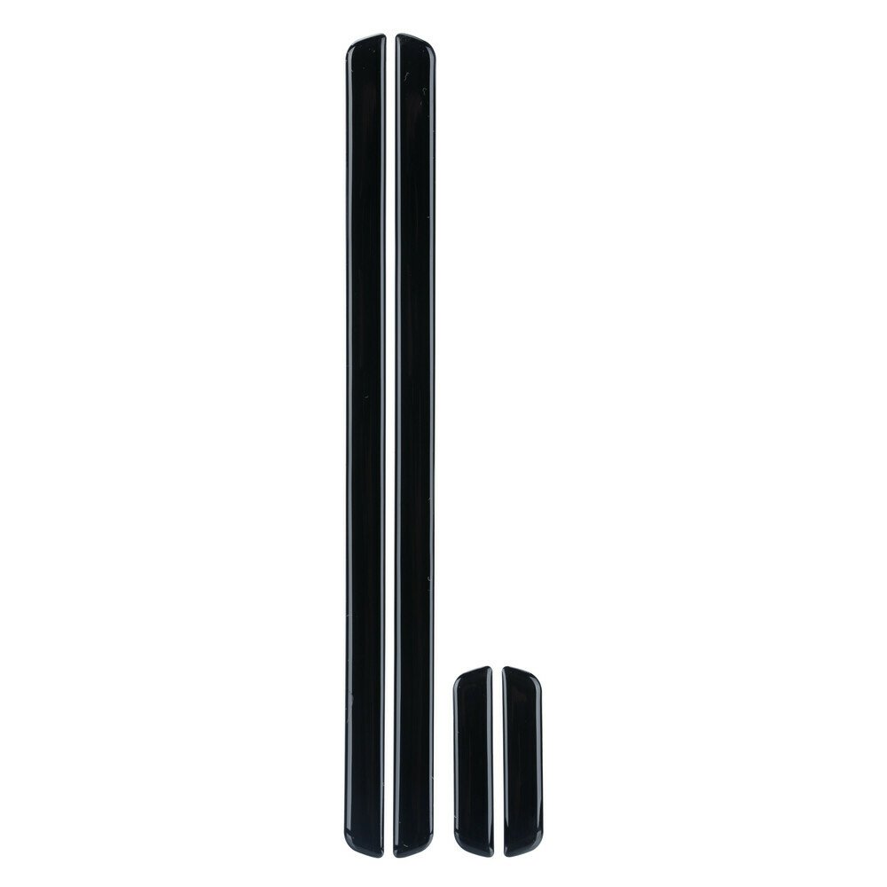 Profile, soft expoxy door edge protectors, 4 pcs set - Black thumb
