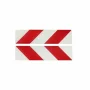 Autocolant reflectorizant dungi 2buc 5x22cm - Rosu/Alb