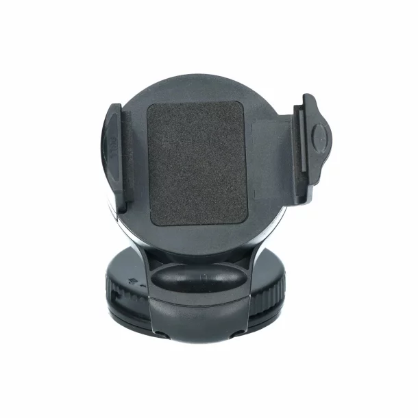 Mobile phone holder with suction cup, width 55-85mm, Carpoint - Black