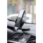 Mobile phone holder with suction cup, width 55-85mm, Carpoint - Black