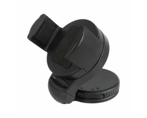 Mobile phone holder with suction cup, width 55-85mm, Carpoint - Black