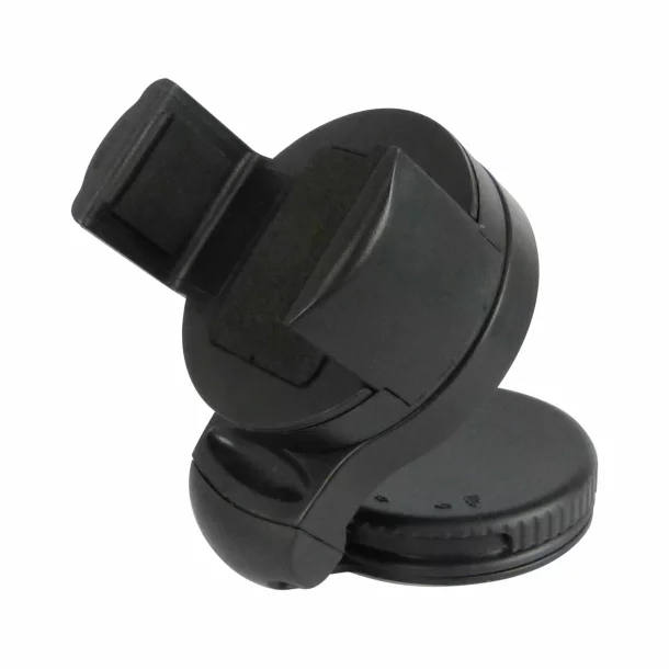 Mobile phone holder with suction cup, width 55-85mm, Carpoint - Black