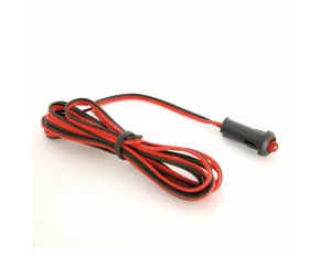 LED riasztó szimulátor, villogó fény - Piros