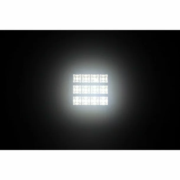 Kamar 12LED work lamp metal square, with switch, 12/24V