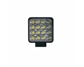 Kamar 16LED work lamp metal square 12/24V