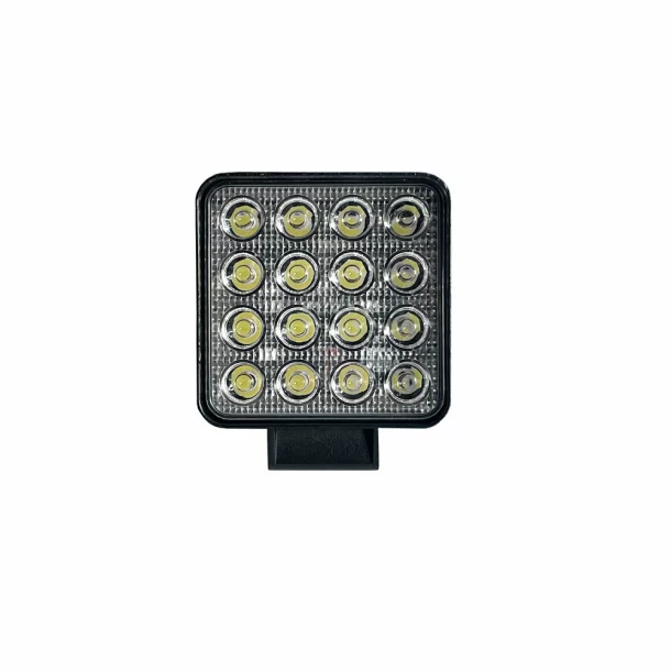 Kamar 16LED work lamp metal square 12/24V