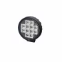 Kamar 12LED work lamp metal round, with switch, 12/24V
