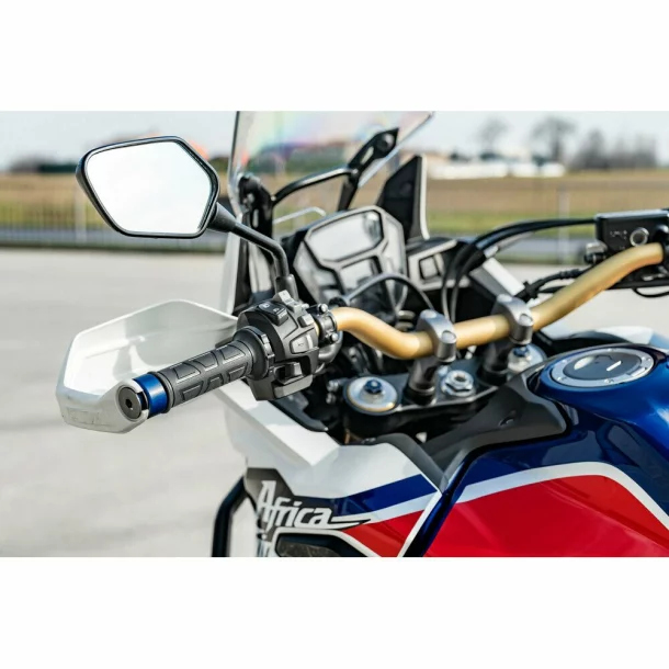 Heated grips (rubber only, no throttle replacement), Left 22mm, Right 25mm