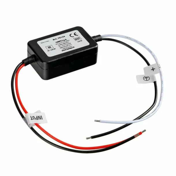 Stabilizator de tensiune Lampa, Input 10-32V - Output 12V - 8A