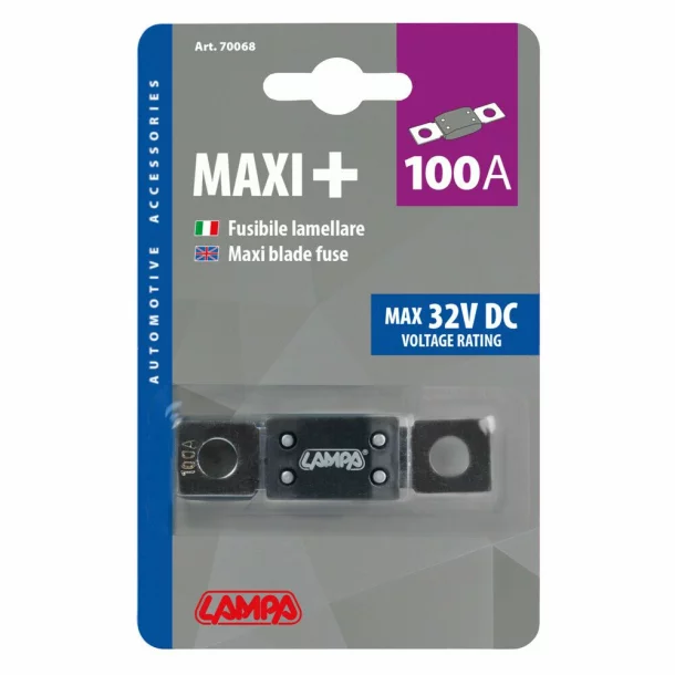 Maxi+ ANL típusú pengebiztosíték, 12/32V - 100A