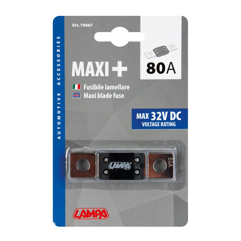 Maxi+ ANL típusú pengebiztosíték, 12/32V - 80A thumb