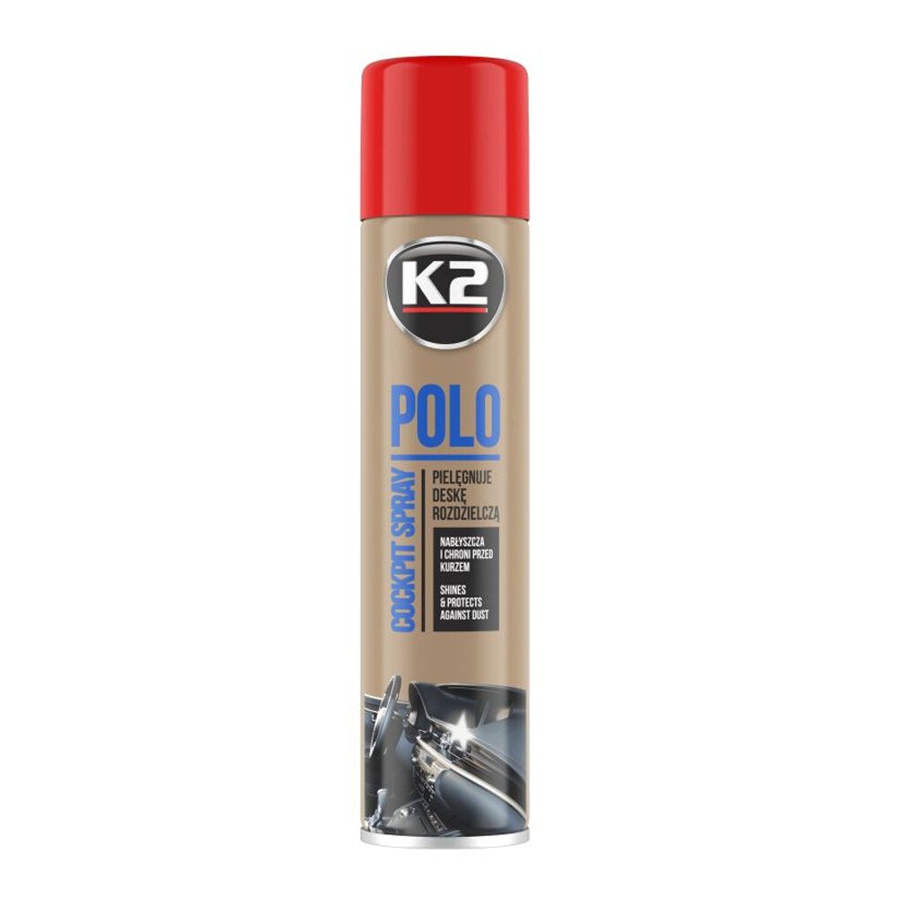 K2 Polo szilikon műszerfal spray 300ml - Eper thumb