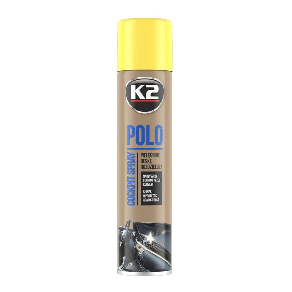 K2 Polo szilikon műszerfal spray 300ml - Citrom thumb
