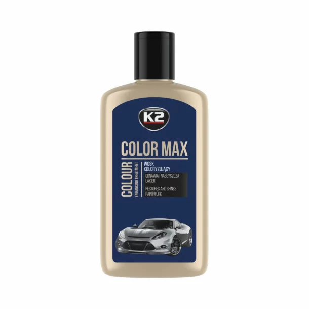 Car coloring wax Color Max K2, 250ml - Dark blue