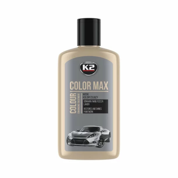 Car coloring wax Color Max K2, 250ml - Silver