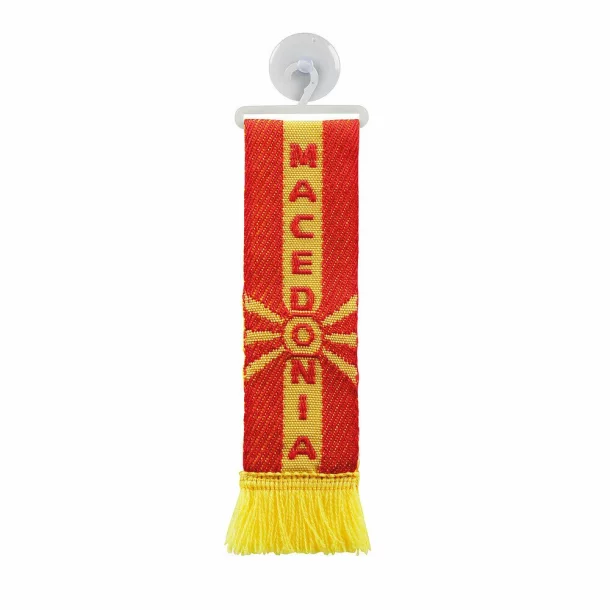 Kis zászló tapadókoronggal - Macedónia