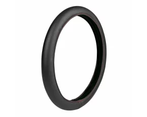 Husa volan camion elasticizata Skin-Cover, din Skeentex Negru/Rosu - M - Ø 44/46cm