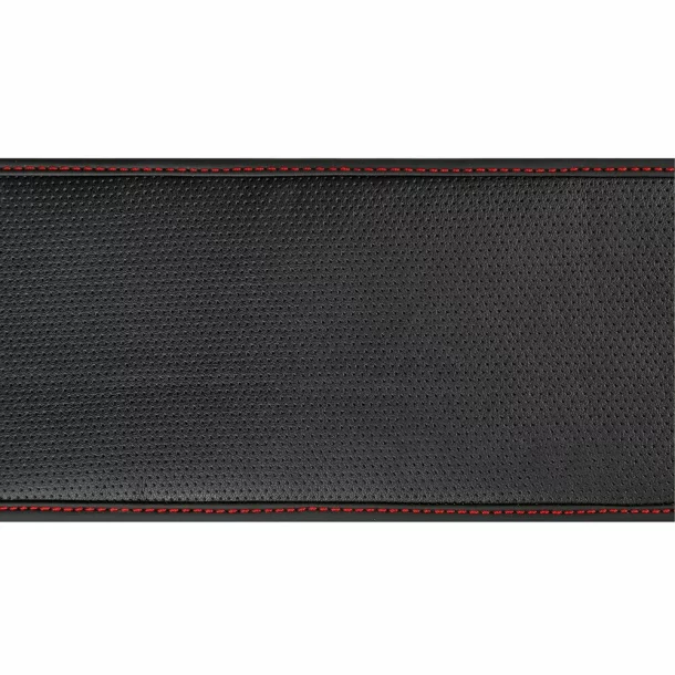 Husa volan camion elasticizata Skin-Cover, din Skeentex Negru/Rosu - M - Ø 44/46cm