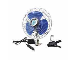 Ventiltator oscilant cu grila din metal Amio, Ø20cm, 24V
