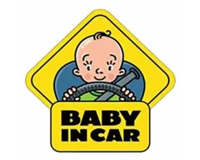 Autocolant Baby on Board, 15x14,9cm, Type-2