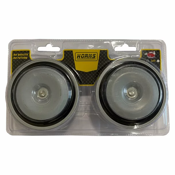 Classic disk horns set of 2pcs, 12V