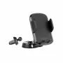 Mobile phone holder 360° rotating, 2 in 1, with fixing on the dashboard or the ventilation grill