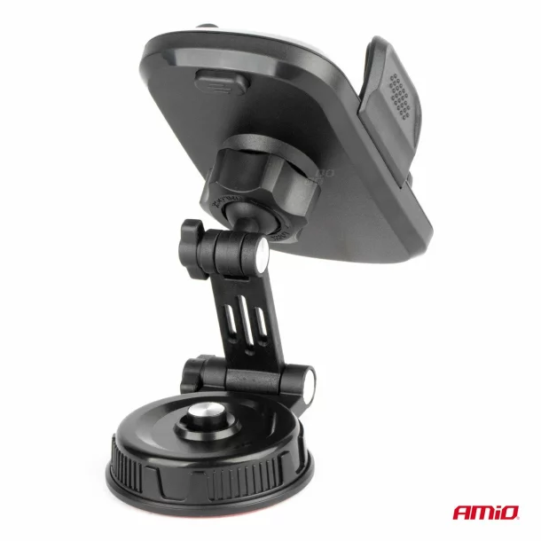 Mobile phone holder 360° rotating, 2 in 1, with fixing on the dashboard or the ventilation grill
