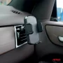 Mobile phone holder 360° rotating, 2 in 1, with fixing on the dashboard or the ventilation grill