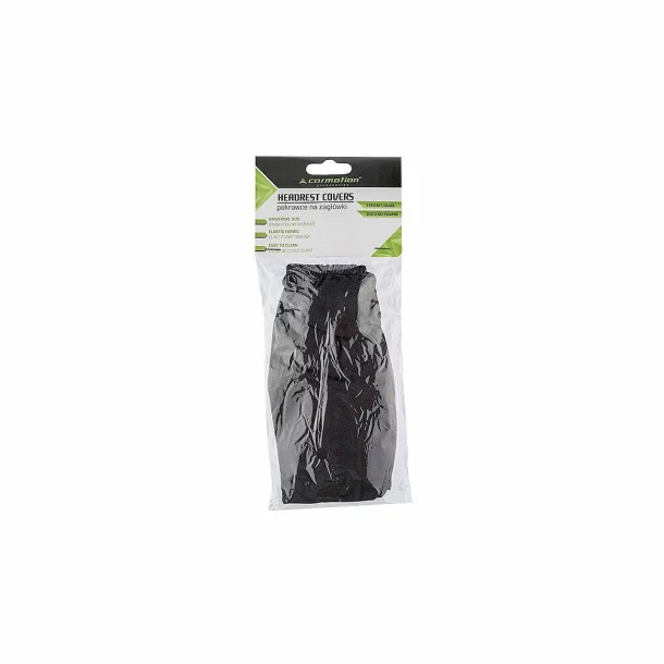Huse tetiere scaun Carmotion 2buc - Negru
