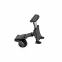 Suport telefon mobil cu ventuza, deschidere 100-200mm, cu ajustare in 6 puncte, Negru
