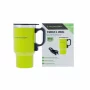 Cana termos cu incalzire Carmotion, 450ml, alimentare la bricheta auto 12V, Verde