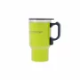 Cana termos cu incalzire Carmotion, 450ml, alimentare la bricheta auto 12V, Verde