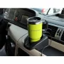 Cana termos cu incalzire Carmotion, 450ml, alimentare la bricheta auto 12V, Verde
