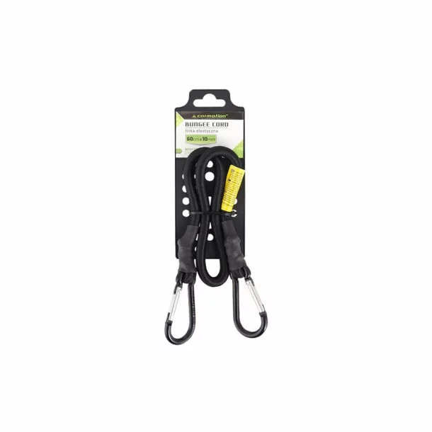 Elastic cord with carabiners, Ø10mm - 60cm