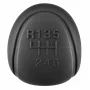 Husa maner schimbator viteze silicon Gamma Black - Versiune cu 6 viteze