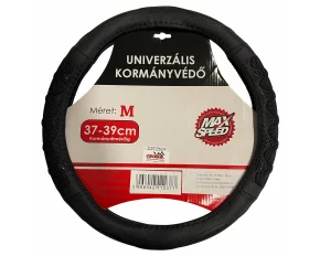 Husa volan - M - Ø 37/39cm - Negru