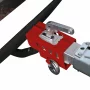 Hitch Lock for trailer set, foldable with padlock and work gloves
