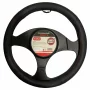 Husa volan Sport - M - Ø 37/39cm - Negru/Rosu
