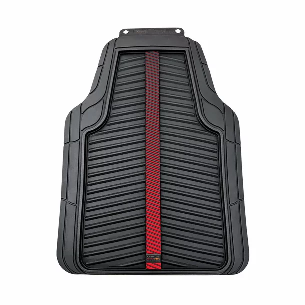 Covorase auto PVC universale Oracle Red Bull Racing, 4buc - Negru/Rosu