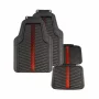 Covorase auto PVC universale Oracle Red Bull Racing, 4buc - Negru/Rosu