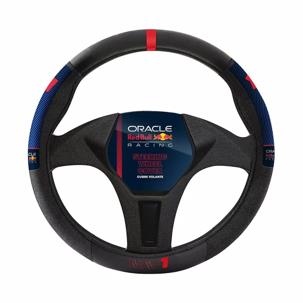 Husa volan Oracle Red Bull Racing Type 2 - M - Ø 37/39cm - Negru/Albastru/Rosu