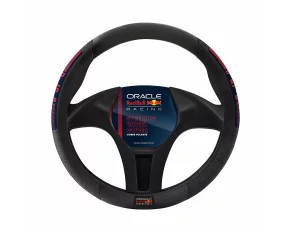 Husa volan Oracle Red Bull Racing Type 3 - M - Ø 37/39cm - Negru/Rosu
