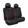 Oracle Red Bull Racing elülső üléshuzatok, 6 darabos készlet, Fekete/Piros