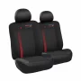 Huse scaun fata Oracle Red Bull Racing, set de 6 piese, Negru/Rosu