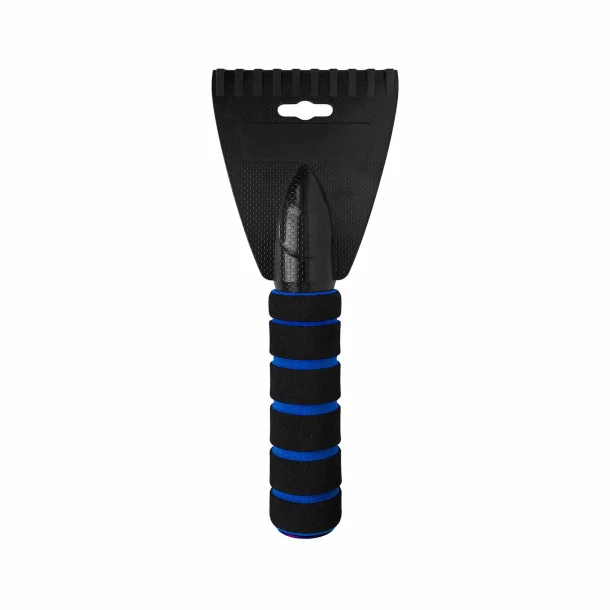Razuitor gheata parbriz cu maner buretat S4 - 24cm - Negru/Albastru
