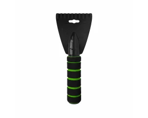 Razuitor gheata parbriz cu maner buretat S4 - 24cm - Negru/Verde
