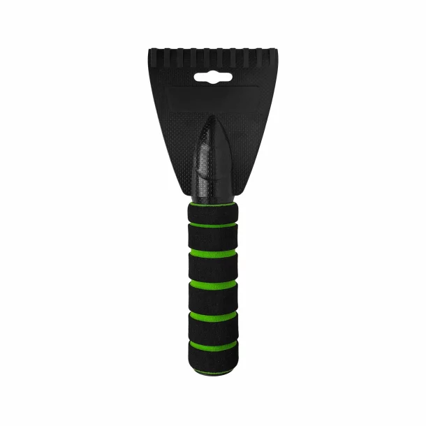 Razuitor gheata parbriz cu maner buretat S4 - 24cm - Negru/Verde