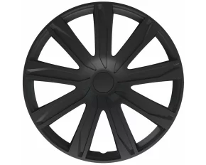 Set capace roti auto Cridem Raze 4buc - Negru - 15&#039;&#039;