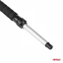 Chenille car wash brush, made of microfiber with telescopic handle and water connection, 67-100cm