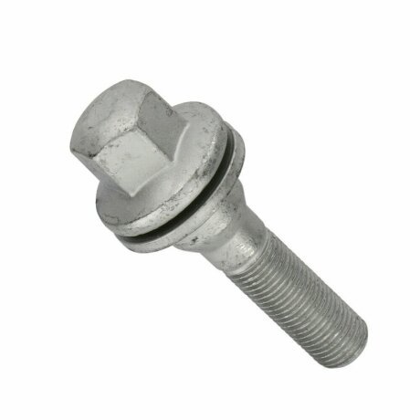 Prezoane jante plate cu saibe , cap 17mm, filet M12x1.25, lungime filet ...